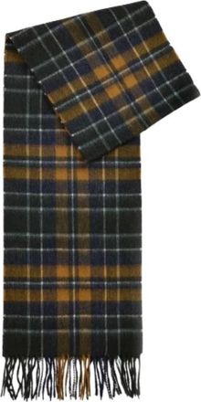 Barbour Nieuwe Geruite Tartan Sjaal - Heren - Wintersjaals - Veelkleurig - ONE Size - Wol - Accessoires