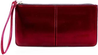 Generic Womens Wallet, Large Capacity Slim Phone Purse, Credit Card Holder Wallet with Multiple Card Slots Zipper Pocket (Burgundy)