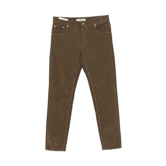 Pantaloni Torino Broeken, Heren, Bruin, W34, Rechte broek
