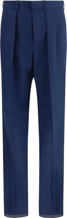 Tom Ford Pantaloni con Pinces - - Trousers - Uomo - Blu - S