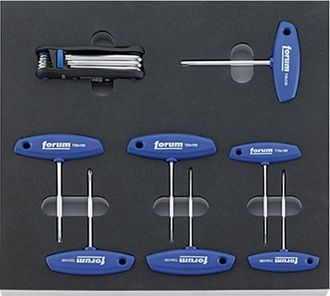 Forum M&oacute;dulo De Herramientas Destornillador Con Llave Acodado, Tipo : Torx, Dimensiones 2/3
