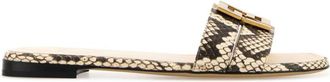 Fendi Multicolor Slip On Flats