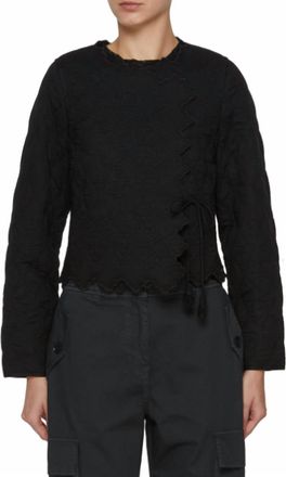 Ulla Johnson Zofia Quilted Jacket In Black