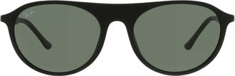 Ray-Ban Green Square Unisex Sunglasses RB2215 901/31 59