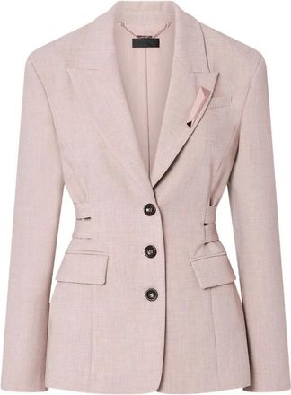Liu Jo Chaqueta de botonadura sencilla - Jackets - Mujer - Beige - XL
