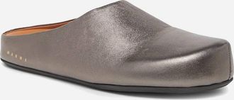 Marni Mens Fussbett Sabot Sandal In Anthracite