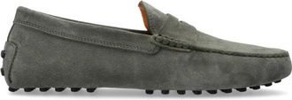 Tod's Gommino Loafers - Heren - Loafers - Grijs - 43 EU - Leer - Schoenen