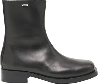 Our Legacy Stivaletto Camion Black Ankle Boot with Vibram Sole