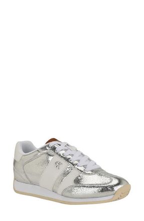 Calvin Klein Anora Sneaker in Silver at Nordstrom, Size 5.5