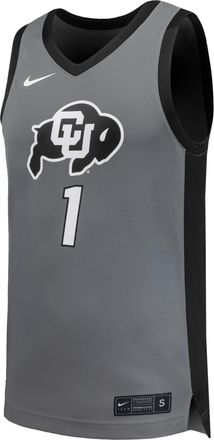 Nike Colorado Buffaloes Nike Mens College Replica Jersey in Grey | P32818J482COLO-STL