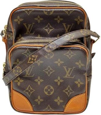 Louis Vuitton Pre-owned Monogram Schoudertas - Dames - Vintage Schoudertas - Bruin - ONE Size - Vintage