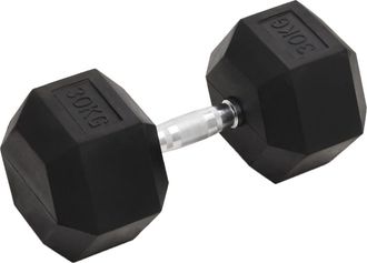 vidaXL Mancuerna Hierro Fundido 30 Kg Vidaxl