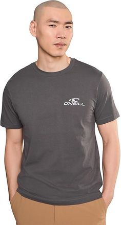 O'Neill Lineup Classic Short Sleeve T-Shirts Mens T Shirt Dark Shadow : 2XL, Cotton