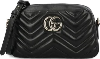 Gucci GG-Marmont Logo-plaque Cross-body Bag