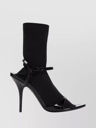 Balenciaga leather sock sandals