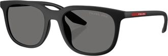 Prada PS B09Su 1Bo 02G Zonnebril - Heren - Zonnebrillen - Zwart - 54 MM - Accessoires