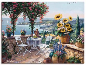 Artland Wandbild »Momente der Meditation« Garten 1 Stk. tlg. als Leinwandbild, Poster, Wandaufkleber in verschied. Grössen