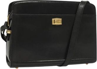 Bally Pre-owned Vintage schoudertas - Dames - Vintage Schoudertas - Zwart - ONE Size - Leer - Vintage