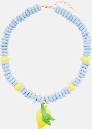 Jennifer Behr Collana Citron con perline