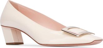 Roger Vivier Womens Decollete Belle Vivier T. 45 9999 Leather Scarpe Con Tacco High Heel Shoes