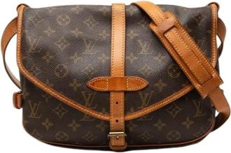Louis Vuitton Pre-owned Saumur 25 - - Pre-owned - Donna - Marrone - ONE SIZE