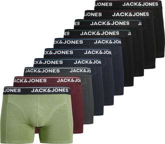 Jack & Jones Jack & Jones Jactimothy Solid Trunks 10 Pack Boxershorts