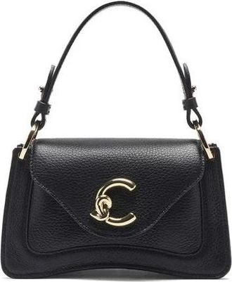 Coccinelle C-Me Mini Handtas - Dames - Handtassen - Zwart - ONE Size - Leer - Tassen