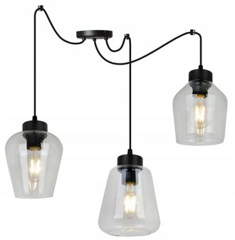 OEM L&aacute;mpara Colgante Moderna Y Elegante Con Pantalla De Cristal
