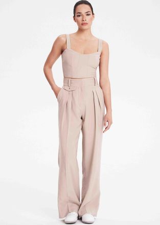 Benu beige dames top