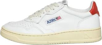 Autry (WMNS) Autry Medalist Low Leather White Rust Cream AULW-LL48