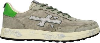 Premiata Nous 8062 Sneaker - Heren - Sneakers - Groen - 46 EU - Leer - Schoenen