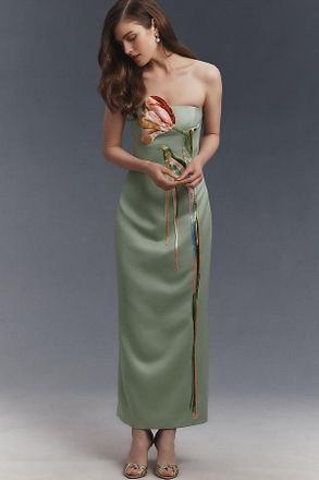 LEO LIN Marilyn Bustier Maxi Dress