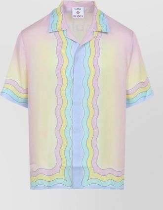 Casablanca dance lovers graphic shirt short sleeves