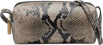 Khaite Tassen, Dames, Bruin, ONE Size, Leer, Mini Kye Schoudertas