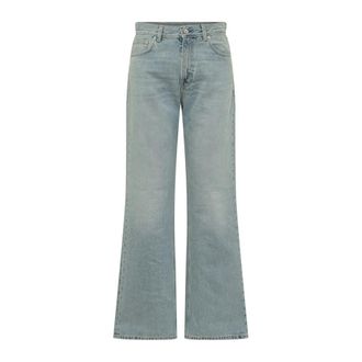 Haikure Korea Jeans - Dames - Flared Jeans - Blauw - W26 - Katoen - Jeans