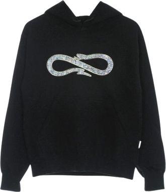 PROPAGANDA Diamanten Hoodie Zwart Lichtgewicht Sweatshirt - Heren - Hoodies - Zwart - XL - Katoen - Hoodies & sweatvesten