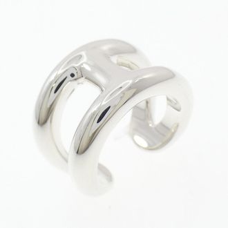 Herm&egrave;s Silver 925 Band Ring (Pre-Owned)