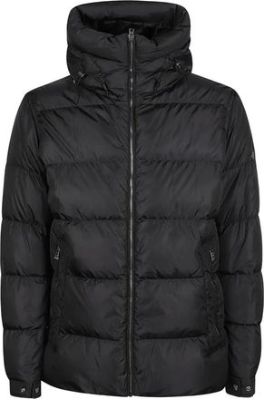 Herno Pi 001390U 12918 Down Jacket - Heren - Winterjassen - Zwart - L - Leer - Jassen