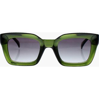 Reality Eyewear Onassis Sunglasses in Moss Green at Nordstrom