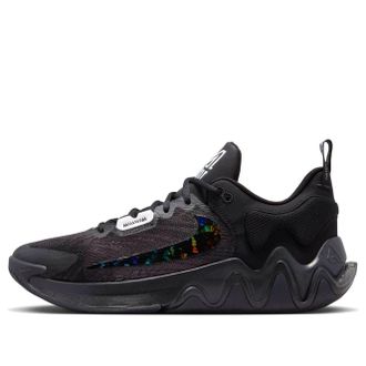 Nike Giannis Immortality 2 Black Holographic Swoosh DM0825-002