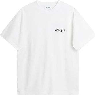 Soulland Gecertificeerd Katoen Kunst T-shirt - unisex - T-shirts - Wit - Xs/S - Katoen - Tops
