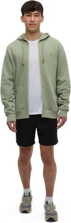 tentree Reynard Zip Hoodie in Light Moss at Nordstrom, Size Xx-Large