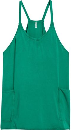 Free People FP Movement Hot Shot Racerback Romper in Green Glow at Nordstrom, Size X-Small