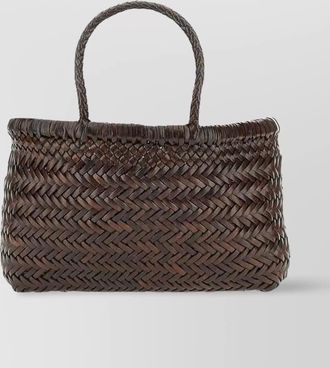 Dragon Diffusion mini flat gora mini leather tote bag