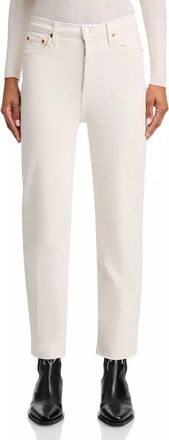 Re/Done 70S Stove Pipe Jeans In Vintage White