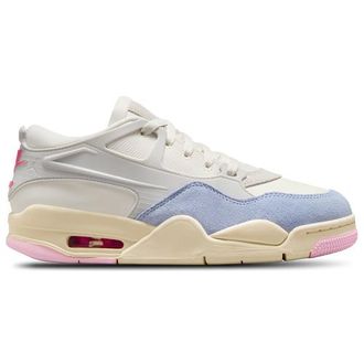 Nike Jordan Womens Air Retro 4 Remastered Easter - Basketball Shoes Light Blue/Photon Dust/Hyper Pink Size 10.0