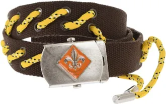 Dsquared2 Brown Boy Scout Woven Belt