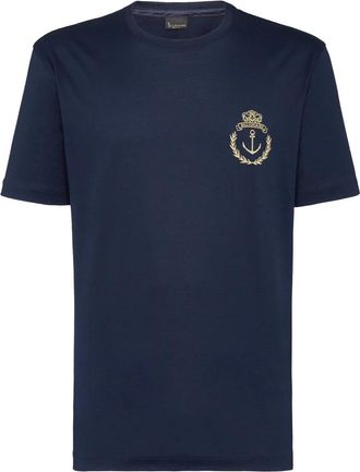 Billionaire Boys Club T-shirt Ronde Hals SS Members Only - Heren - T-shirts - Blauw - XS - Katoen - Tops