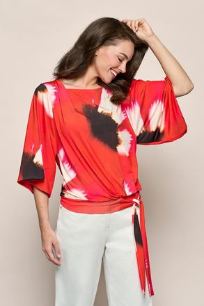Mart Visser Miley Print Top Rood / Multi