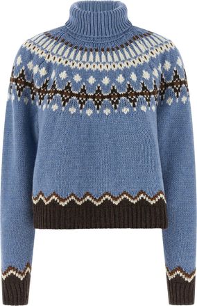 Alanui Sweet Winter Maglioni Celeste-Donna